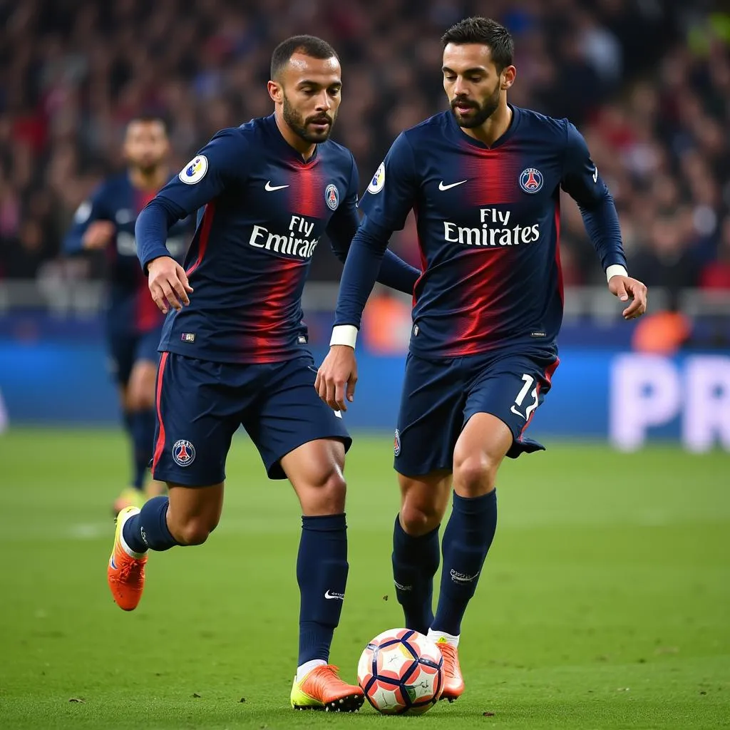 PSG dẫn trước Barcelona 4-0 ở lượt đi