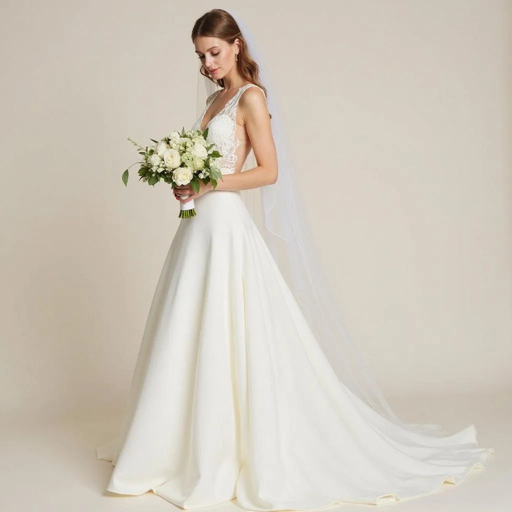 Abito da sposa Aire Barcelona collezione Classics