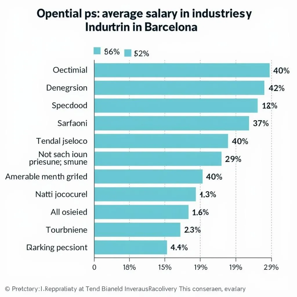 Average Salaries in Barcelona by Industry