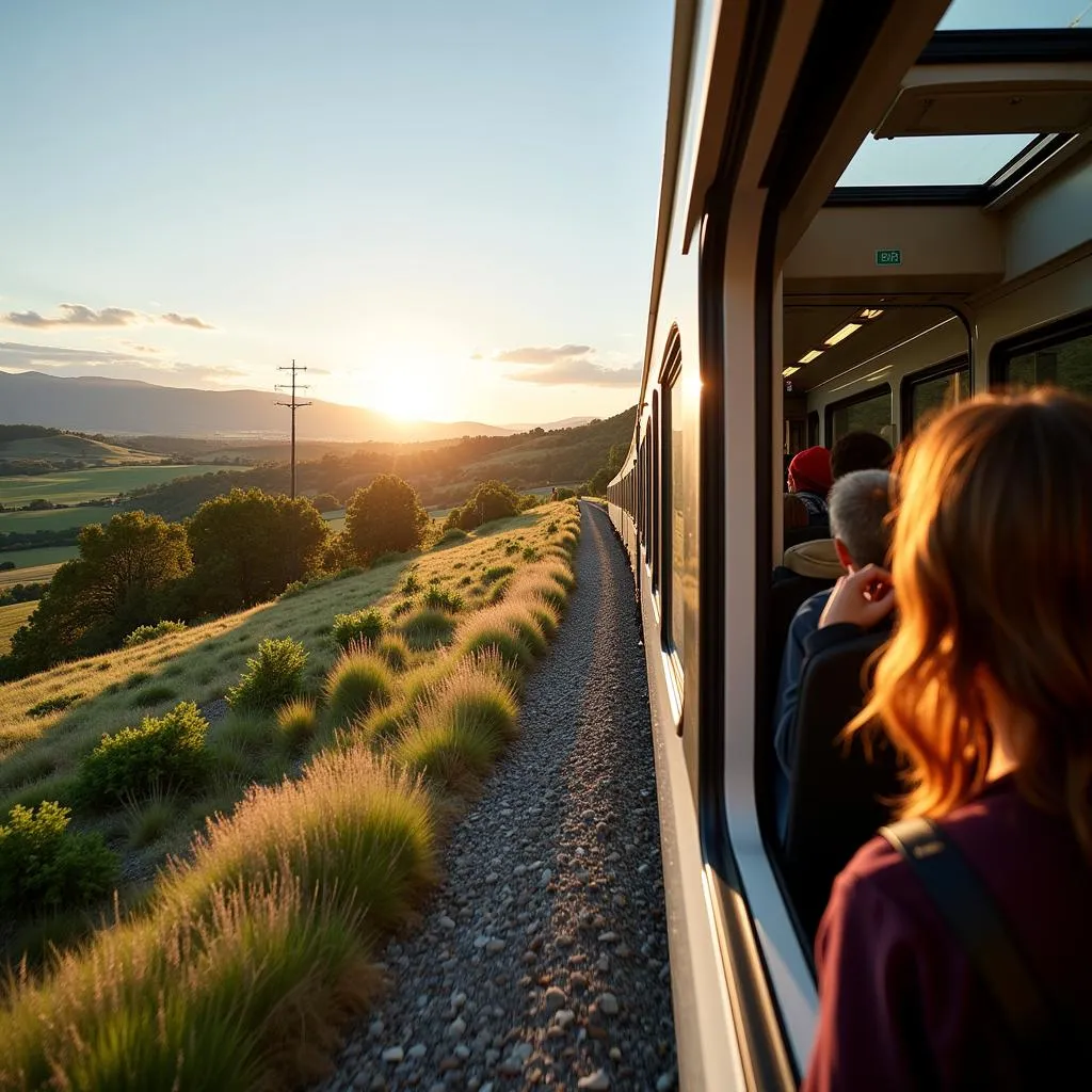 High-speed train journey from Barcelona to Alicante