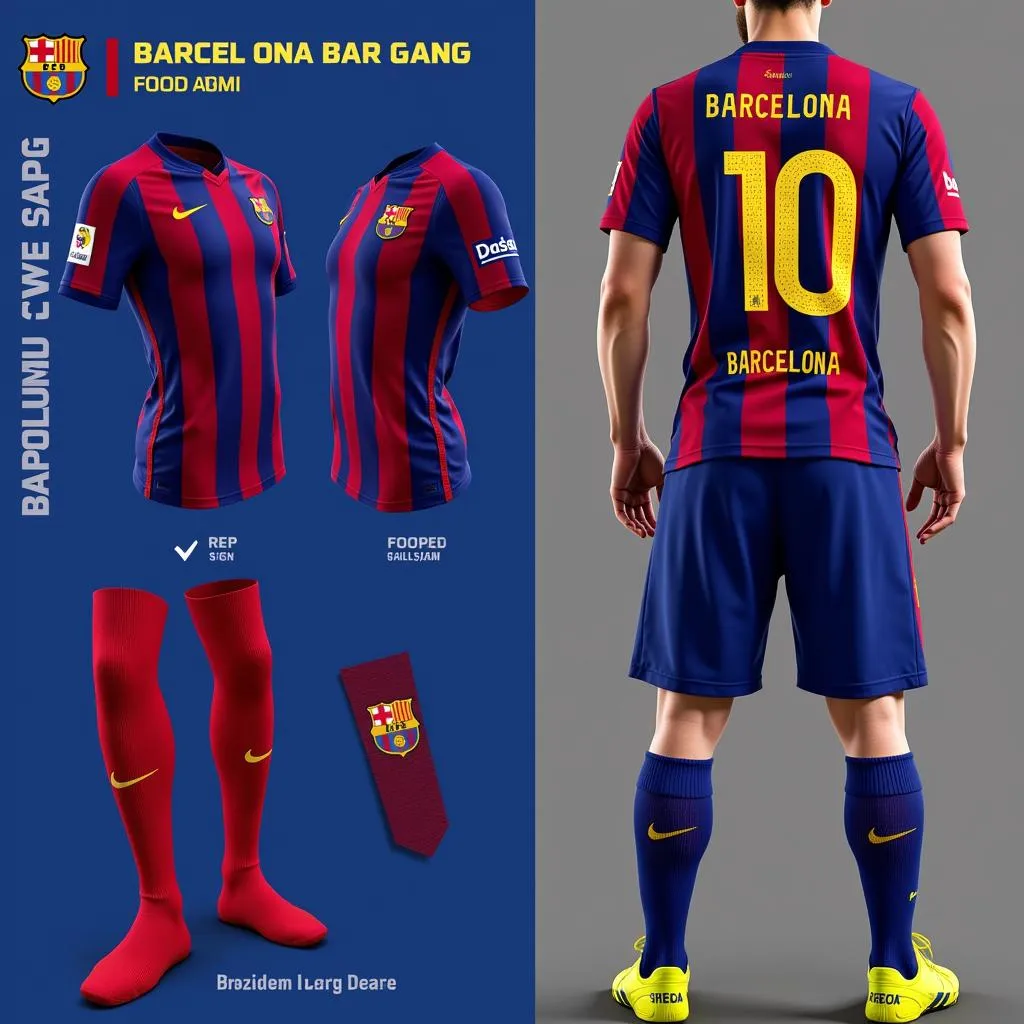 Mod Skin Barcelona Dream Lang cho tướng Lang