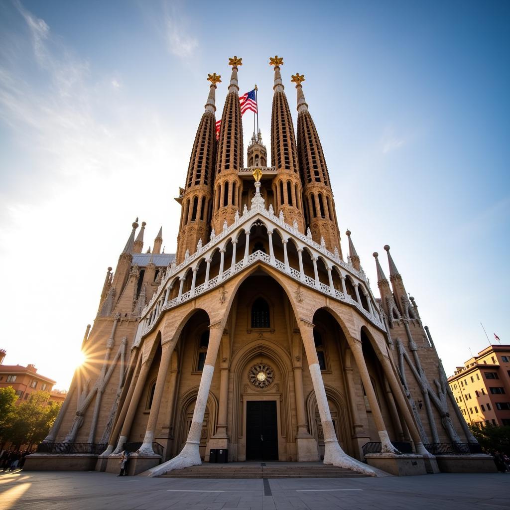 Nhà thờ Sagrada Familia trong phim