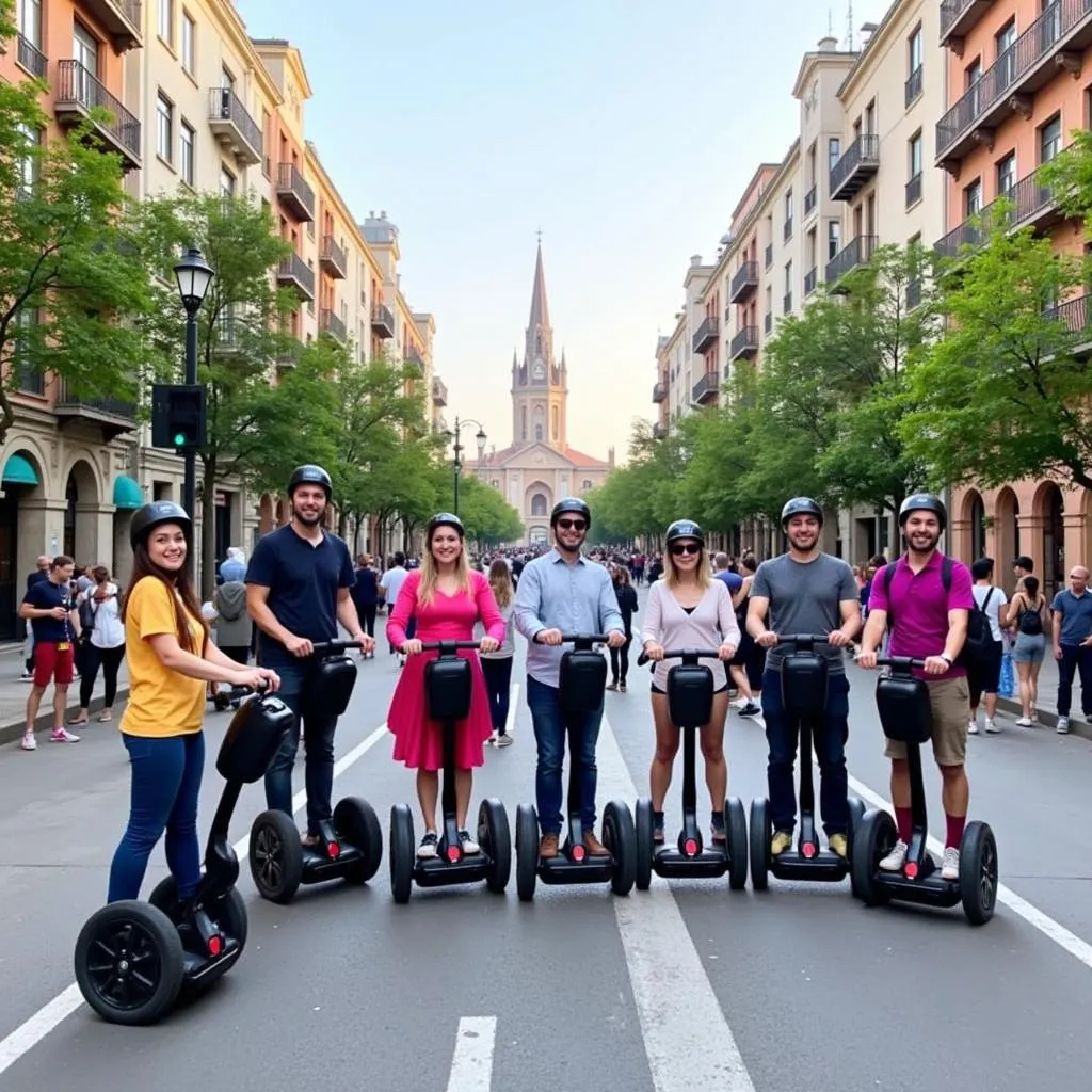 Segway Tour Experience in Barcelona