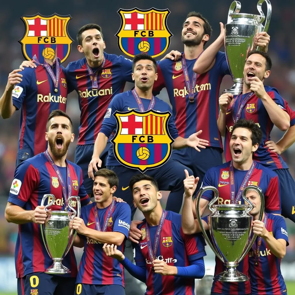 Các giải đấu Barcelona tham gia