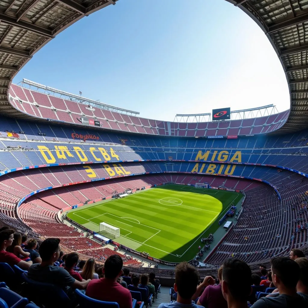 Barcelona Camp Nou stadion