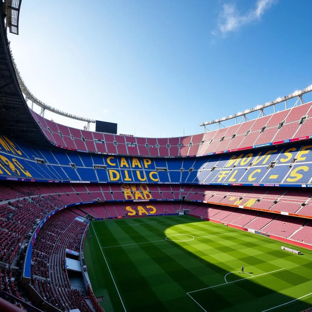 Camp Nou Stadium exterior