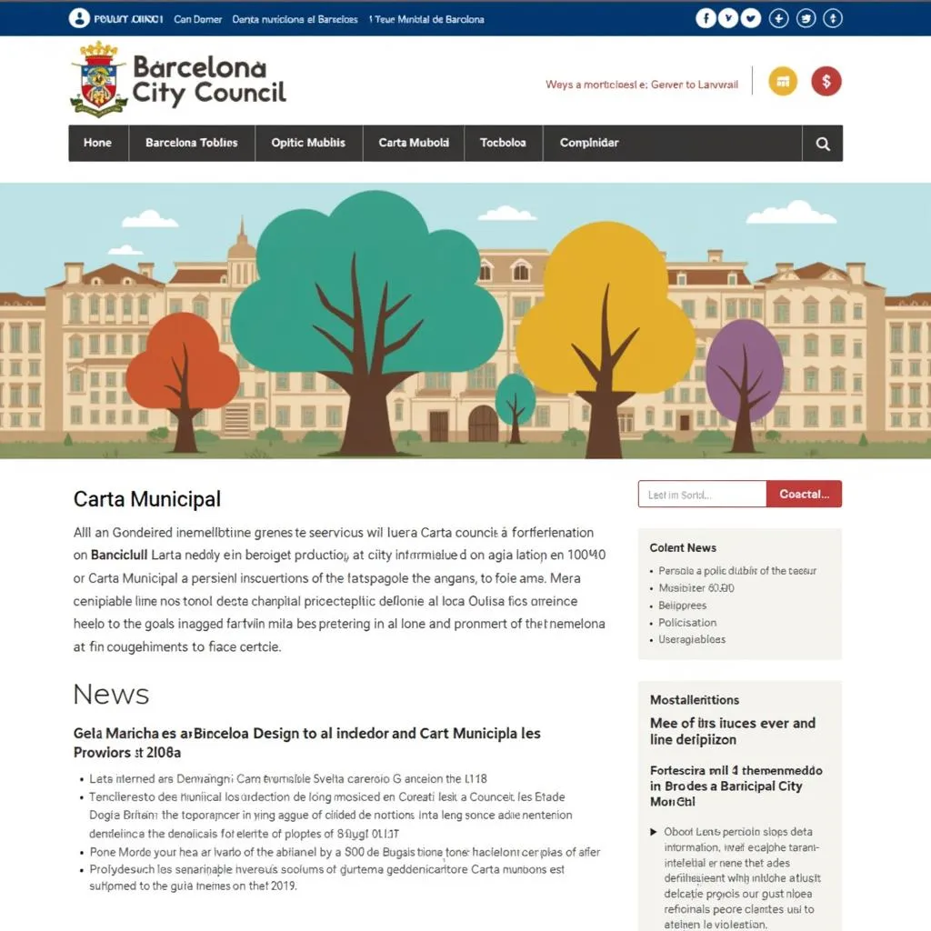 Carta Municipal de Barcelona: Overview