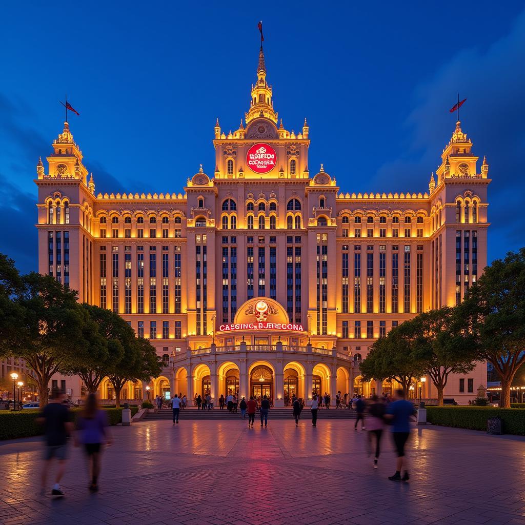 Ảnh hưởng của logo Casino Barcelona