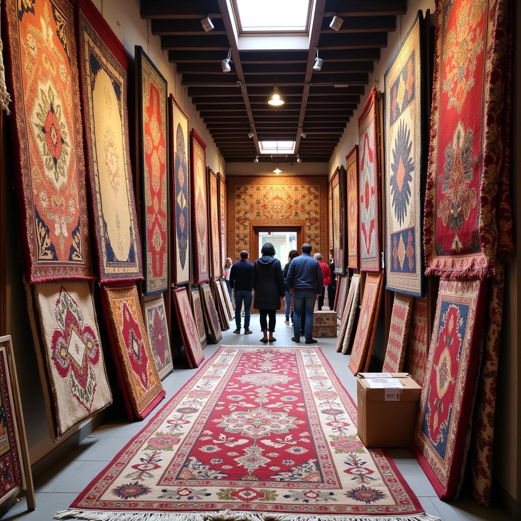 Tienda de alfombras en Barcelona