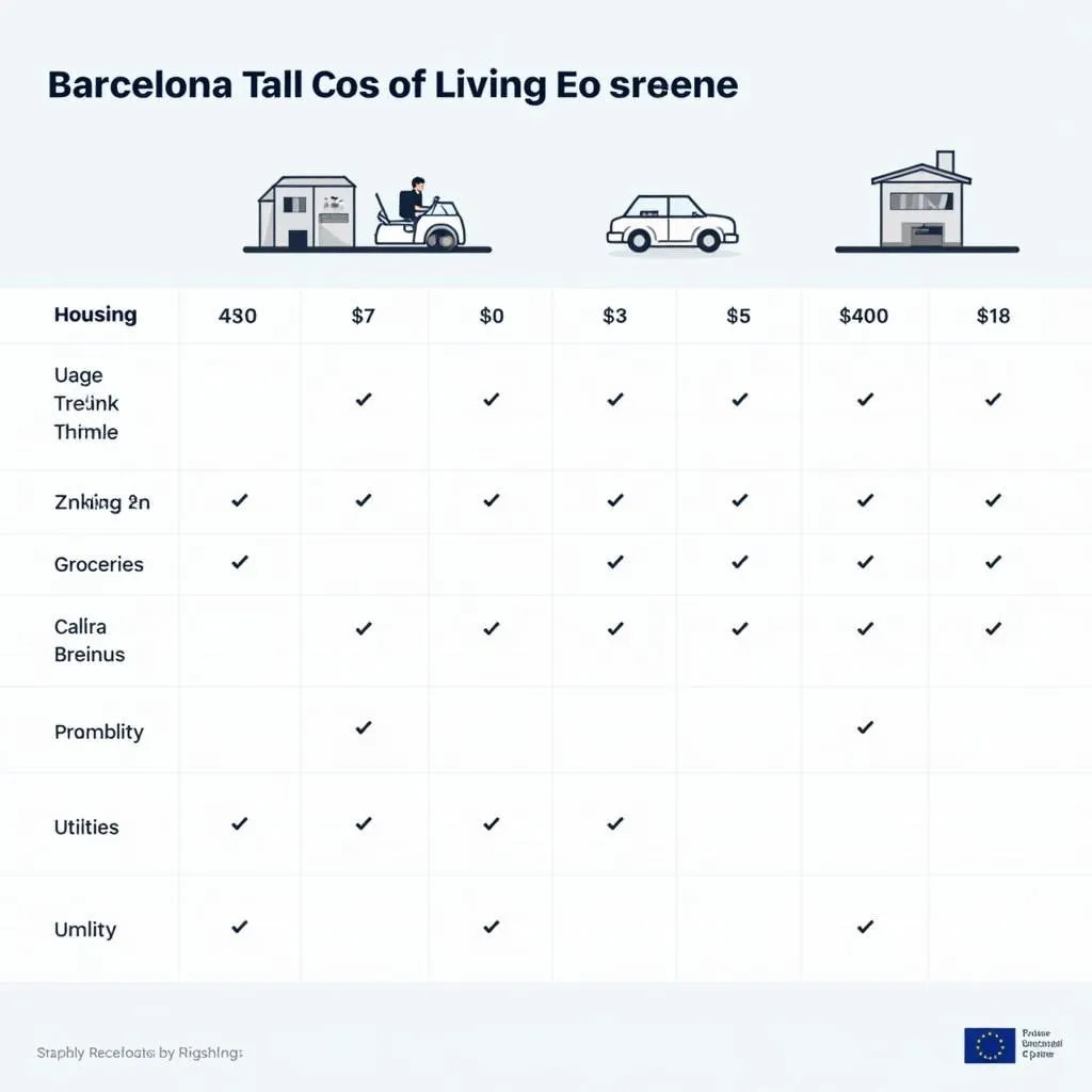 Cost of Living in Barcelona