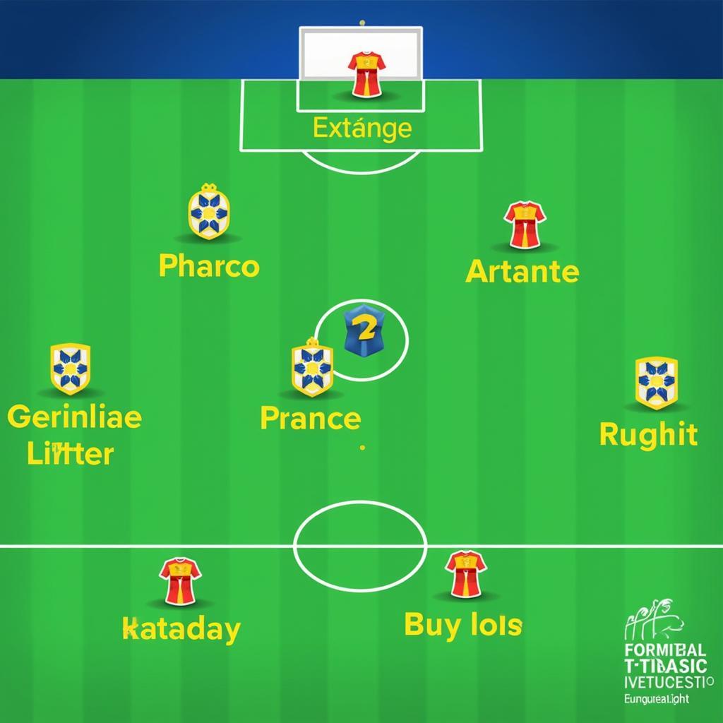 Brazil 4-3-3 formation