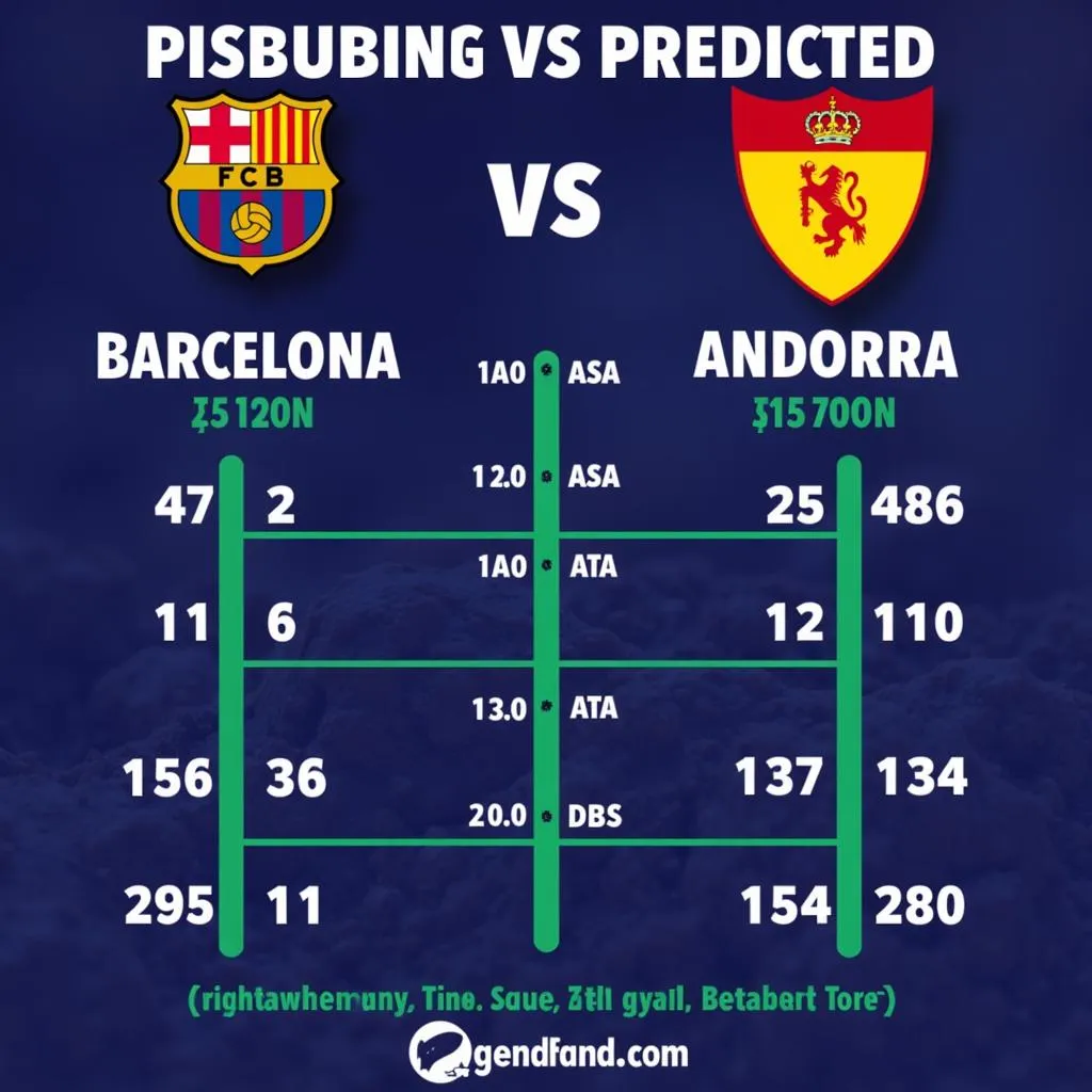 Dự đoán tỷ số Barcelona vs Andorra: Lịch sử đối đầu