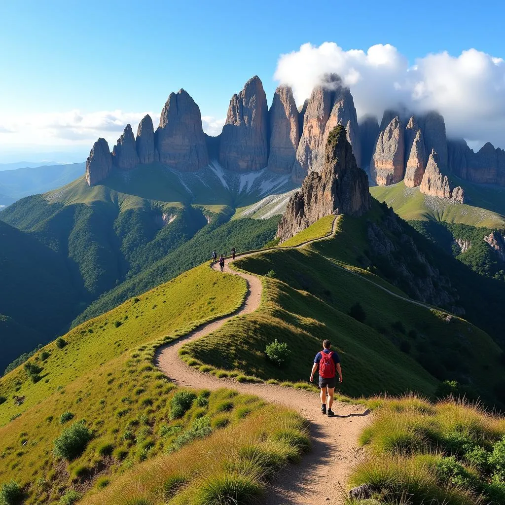 Montserrat Trails with Panoramic Views