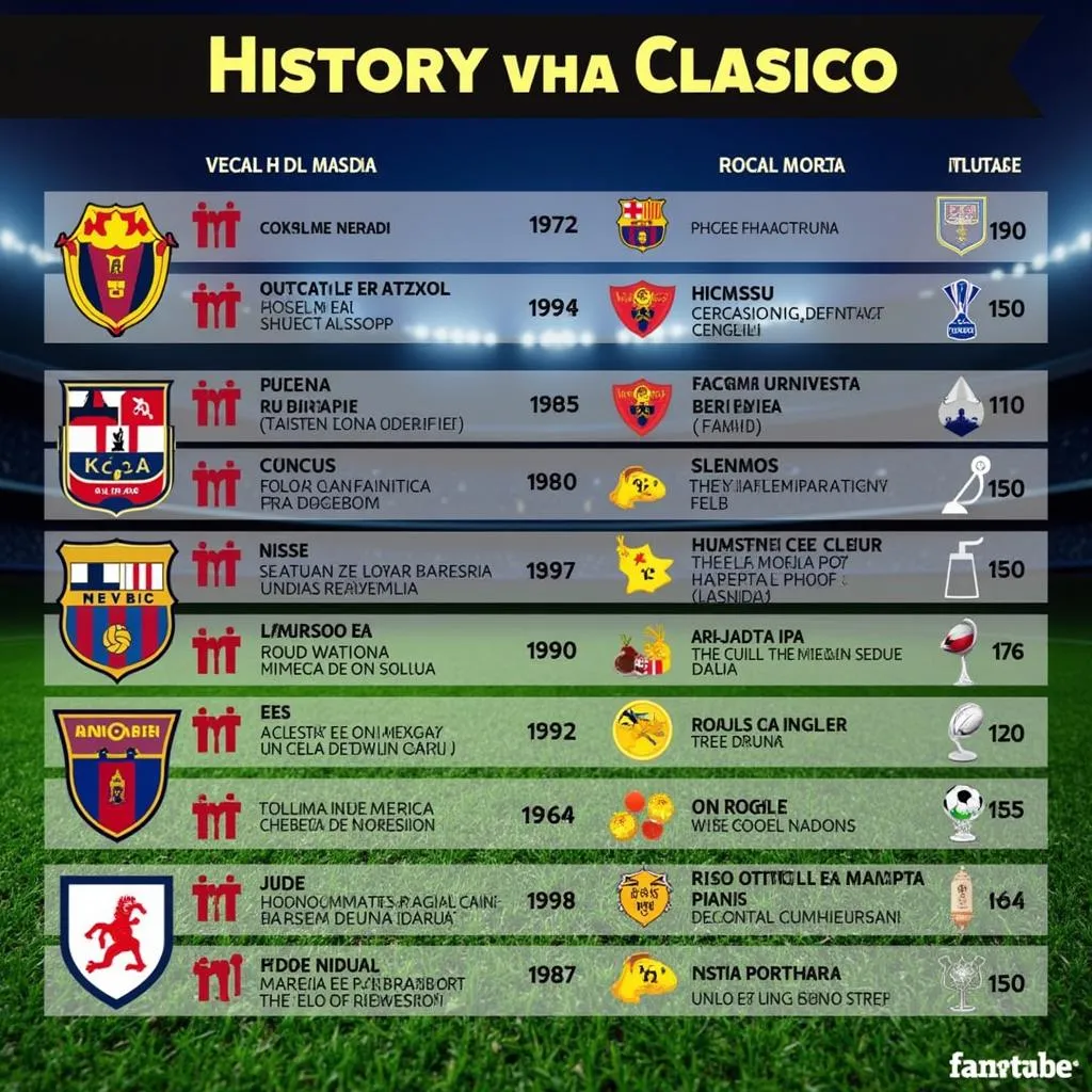 Lịch sử của El Clasico