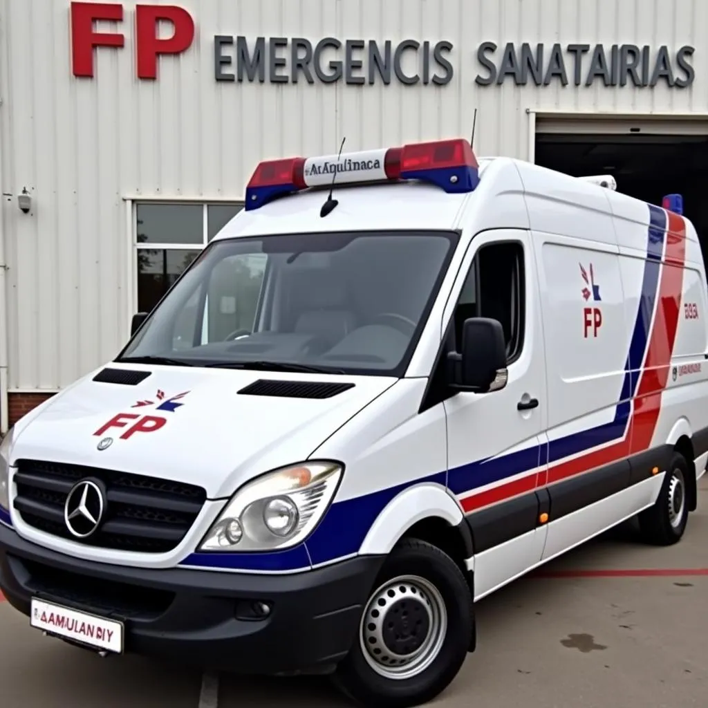 Hình ảnh xe cứu thương FP Emergencias Sanitarias Barcelona