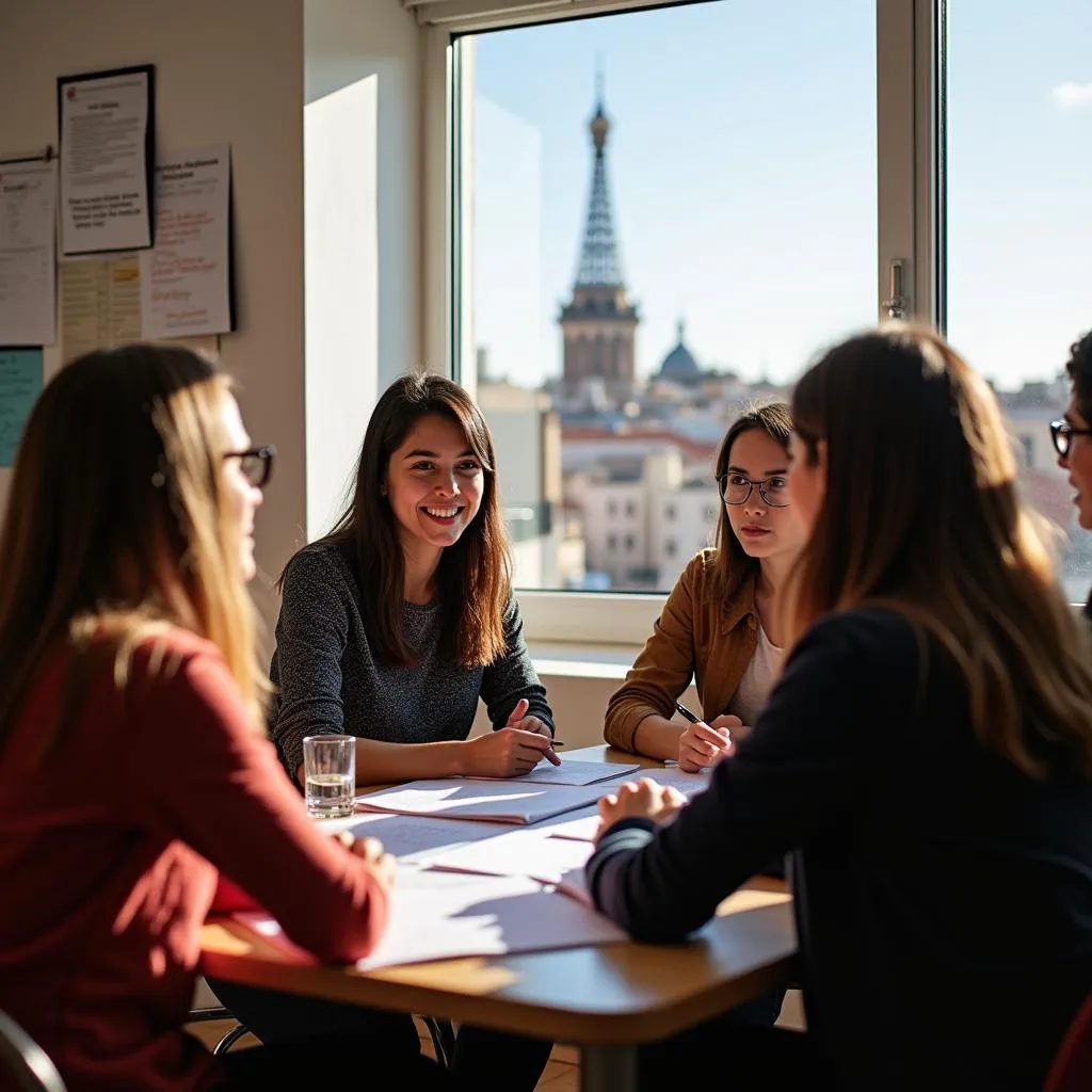 Học tiếng Pháp tại Barcelona