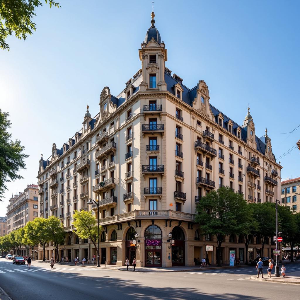 Majestic Hotel & Spa Barcelona exterior