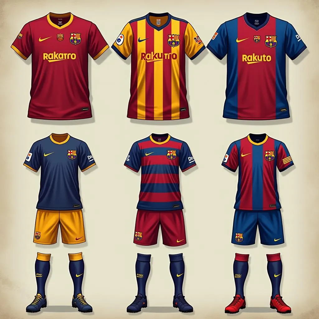 Kit Barcelona: Từ lịch sử đến hiện đại