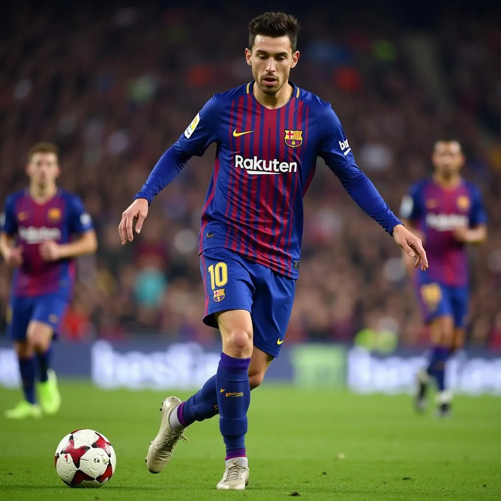 Lenglet's strong performance as a defender for Barcelona