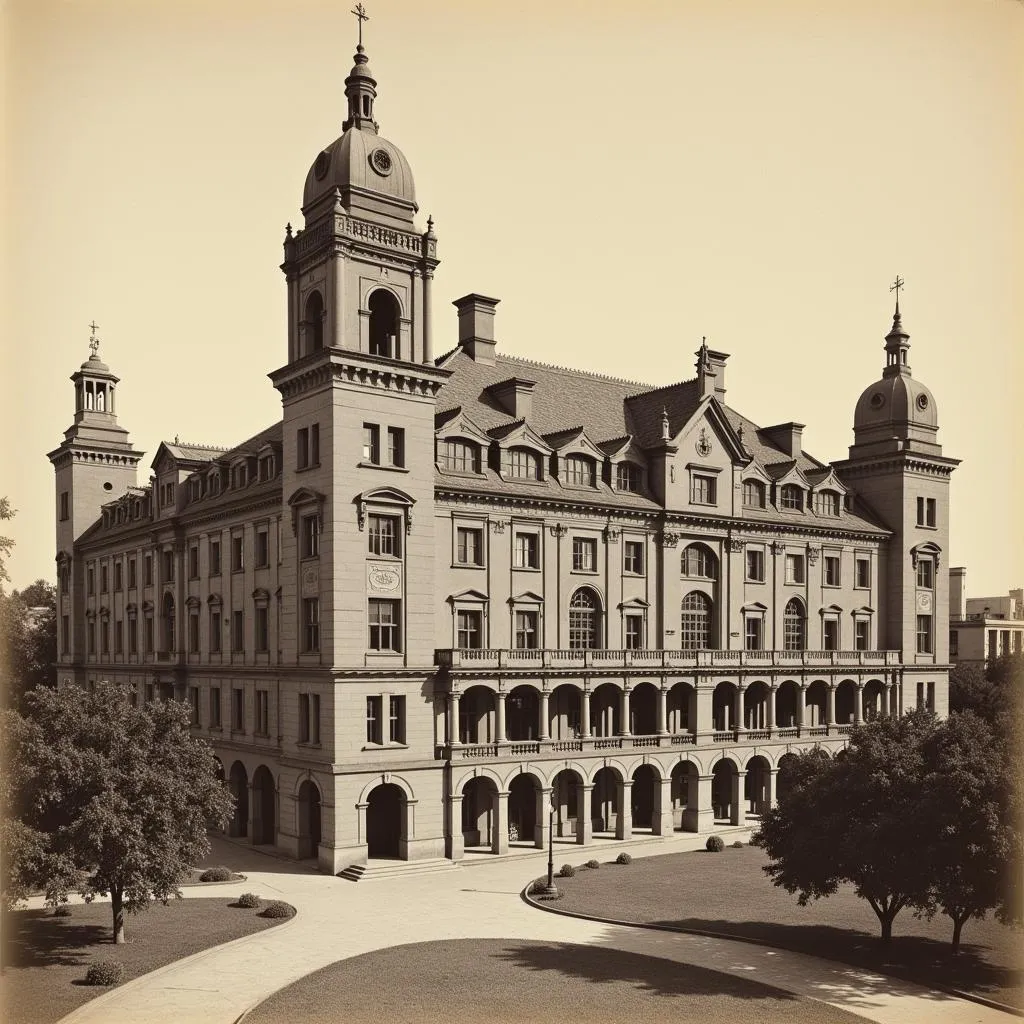 History of University Hospital Barcelona