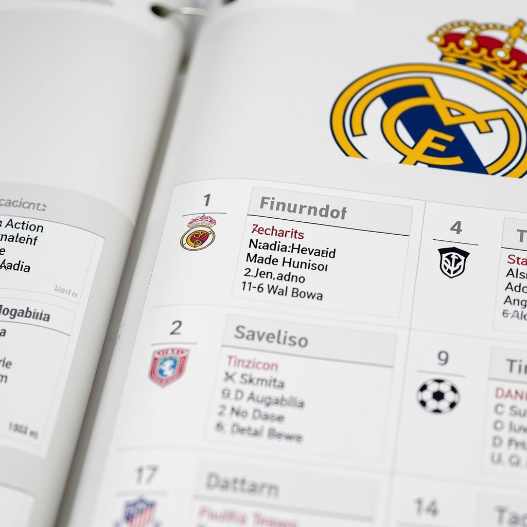 Real Madrid La Liga Schedule