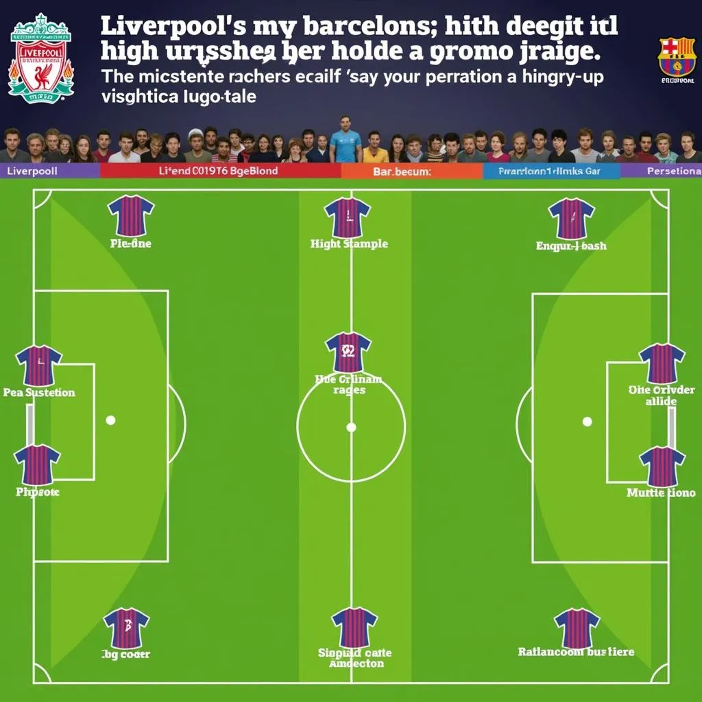 Hình Ảnh So Sánh Liverpool vs Barcelona