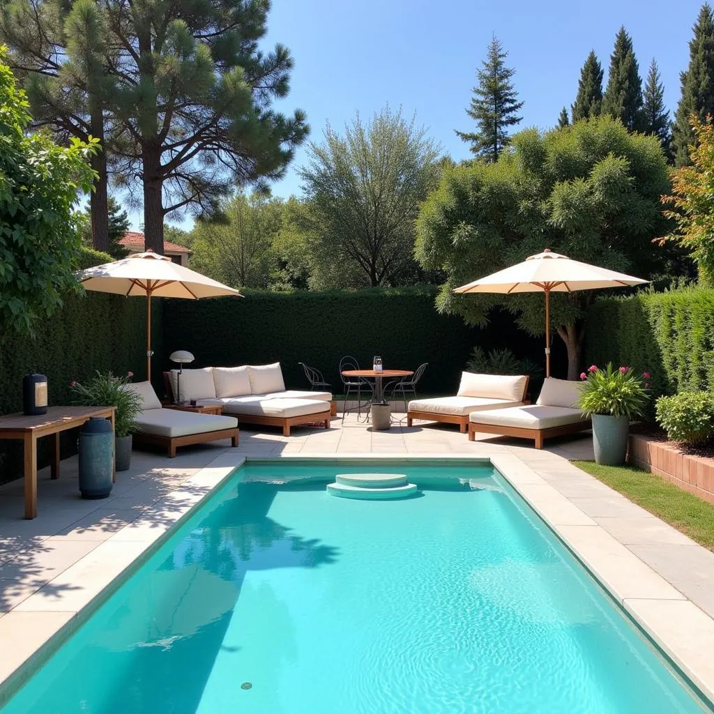 Local con piscina en Barcelona para fiestas