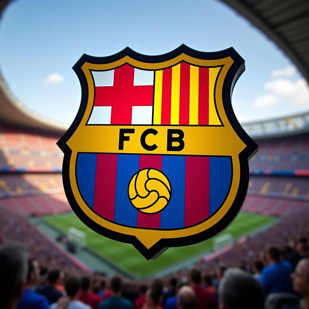 Màu sắc logo Barcelona