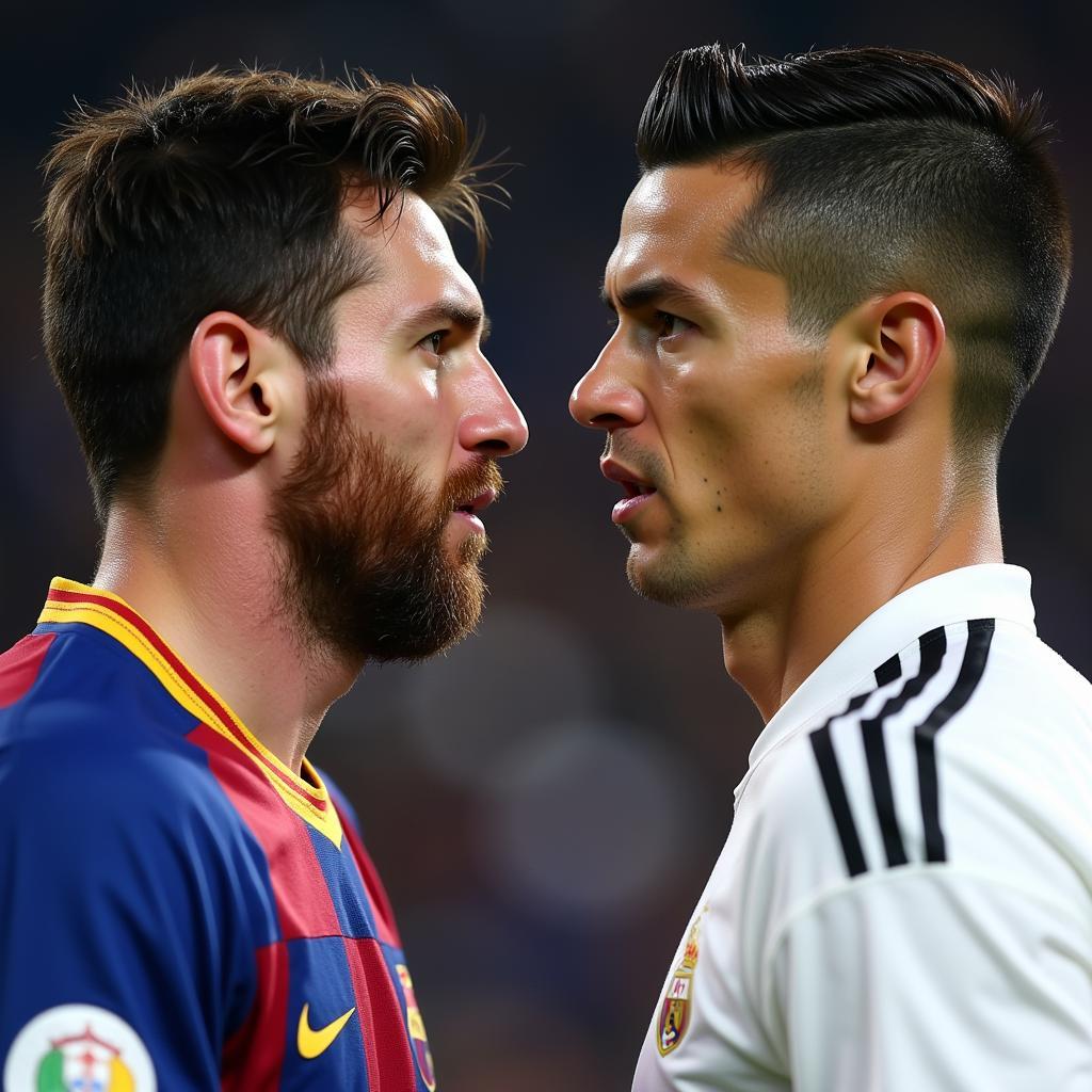 Messi và Ronaldo đối đầu trong trận Kinh điển