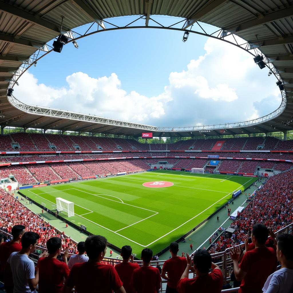 Lao football infrastructure development