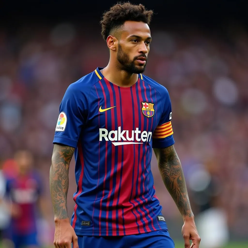 Neymar trở lại Barcelona