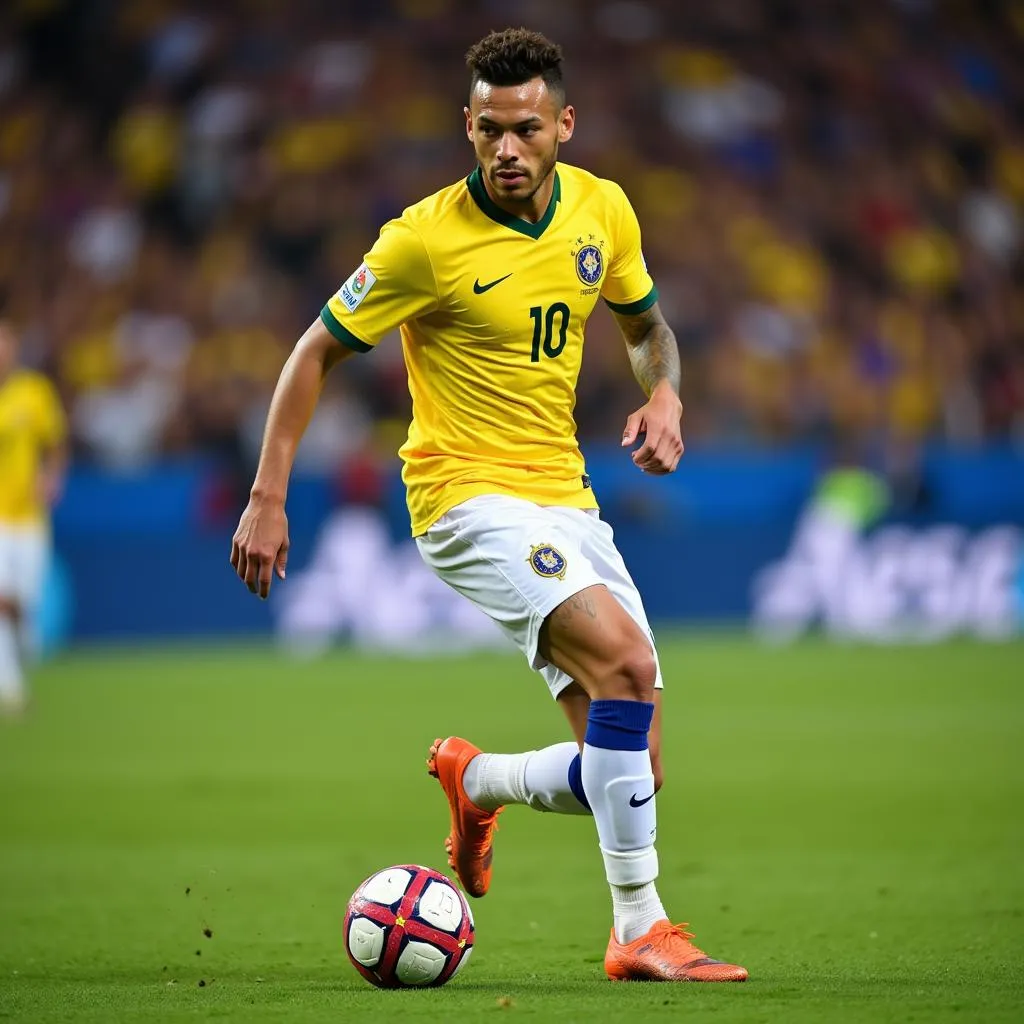 Neymar phô diễn kỹ thuật