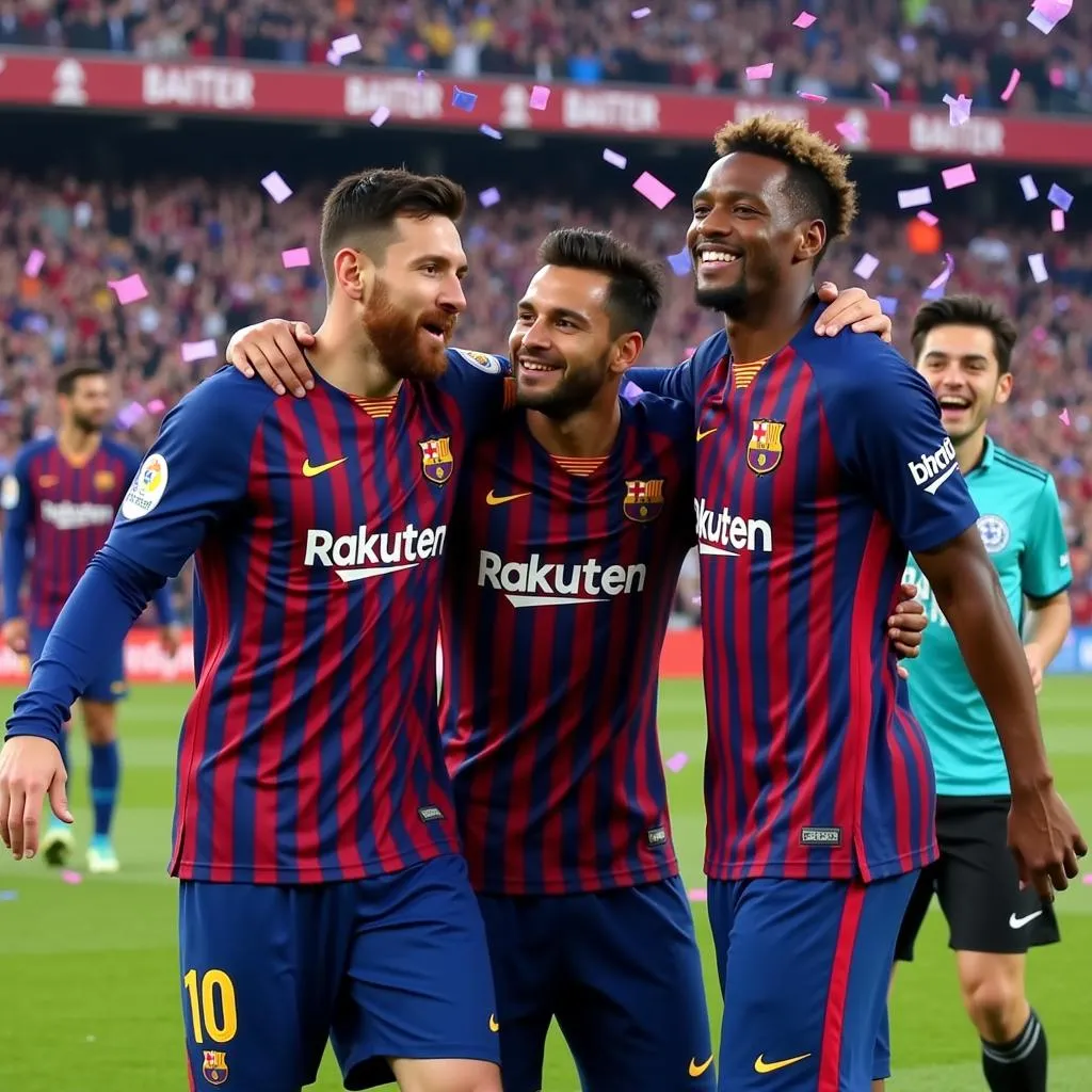 Bộ ba MSN tại Barcelona