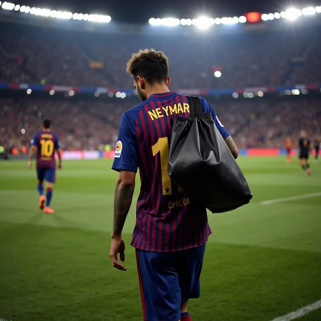 Neymar rời Barcelona