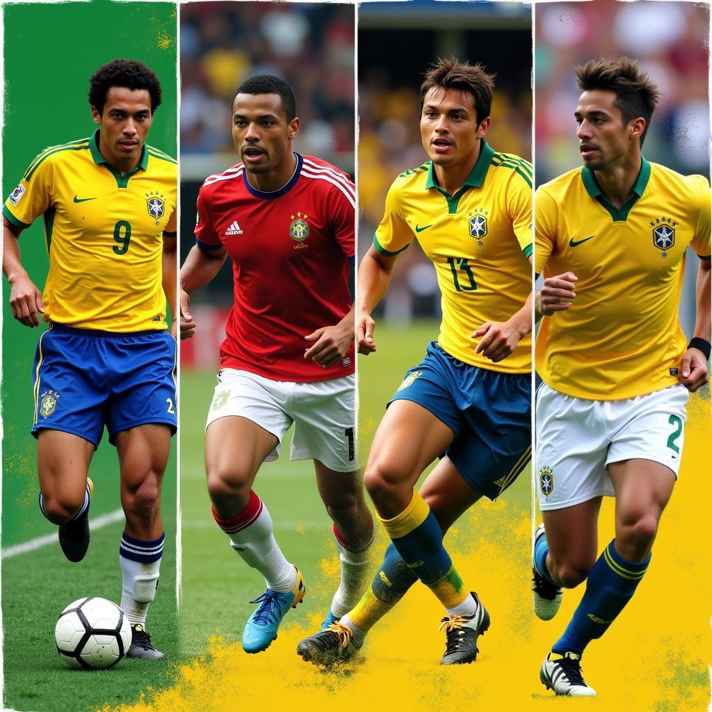 Brazilian football legends