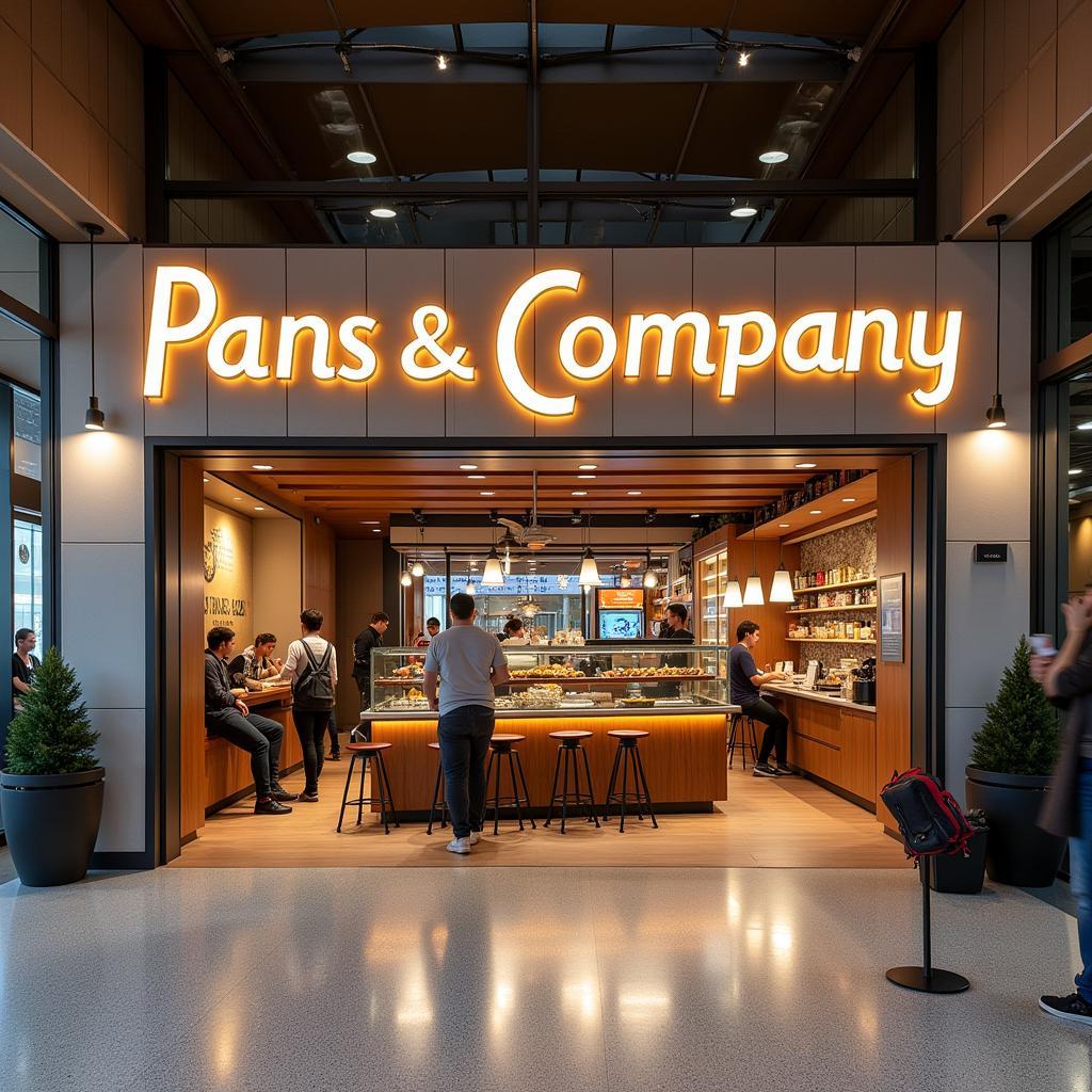 Pans & Company tại nhà ga T1 sân bay Barcelona