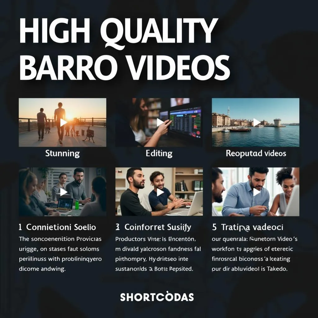 Sản xuất video marketing chuyên nghiệp bởi các "Productoras Barcelona"