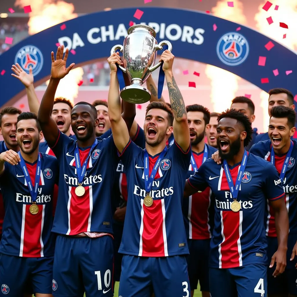 PSG vô địch Ligue 1