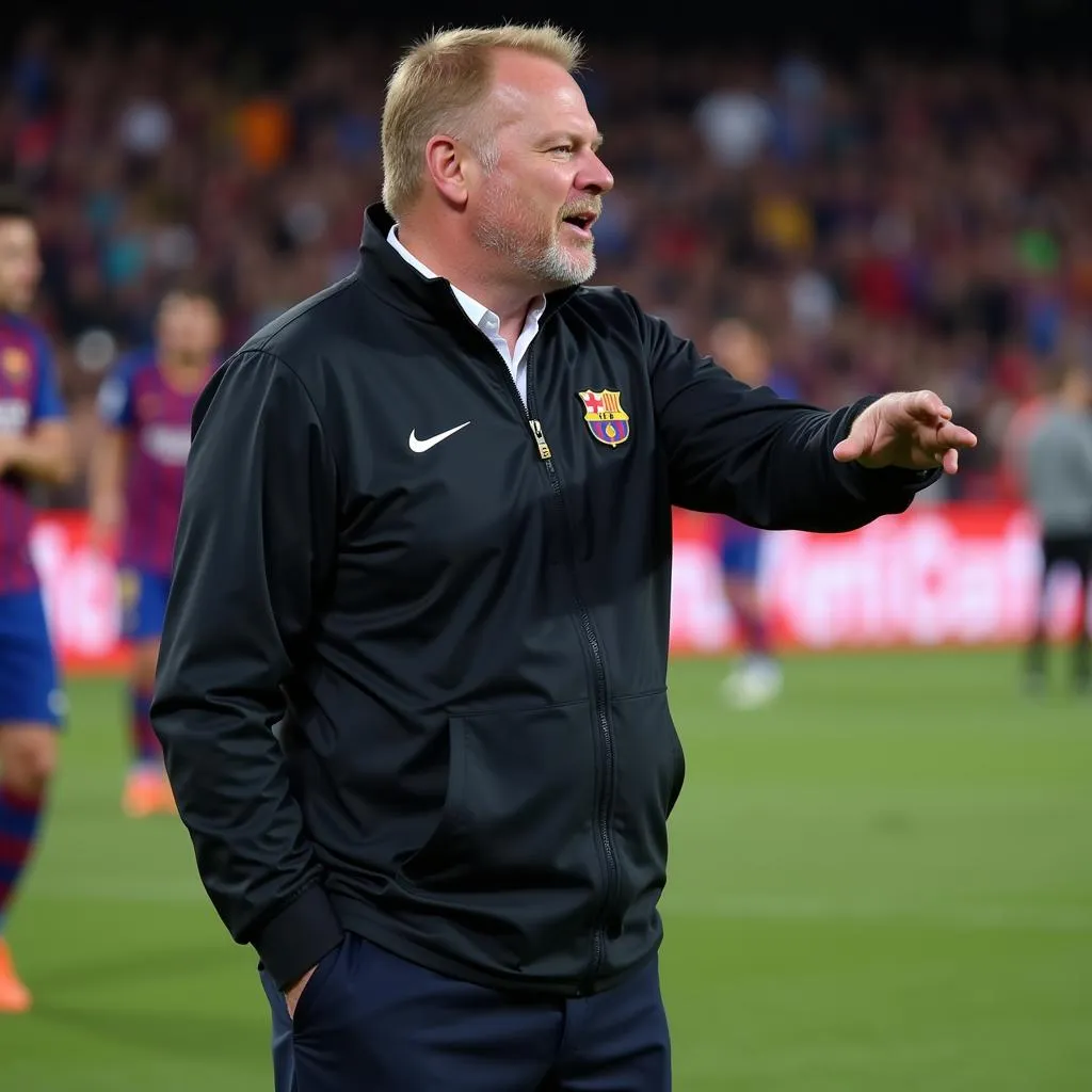 Ronald Koeman as Barcelona Coach