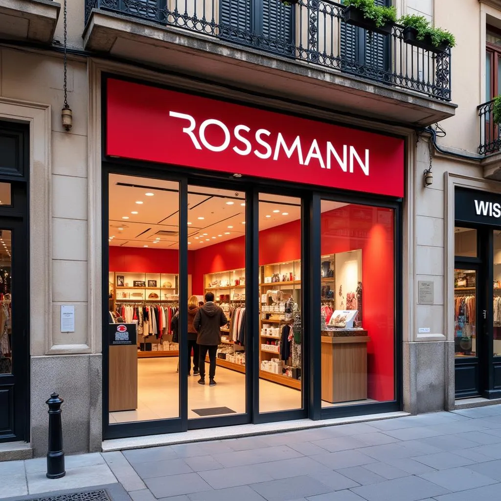 Cửa hàng Rossmann tại Barcelona