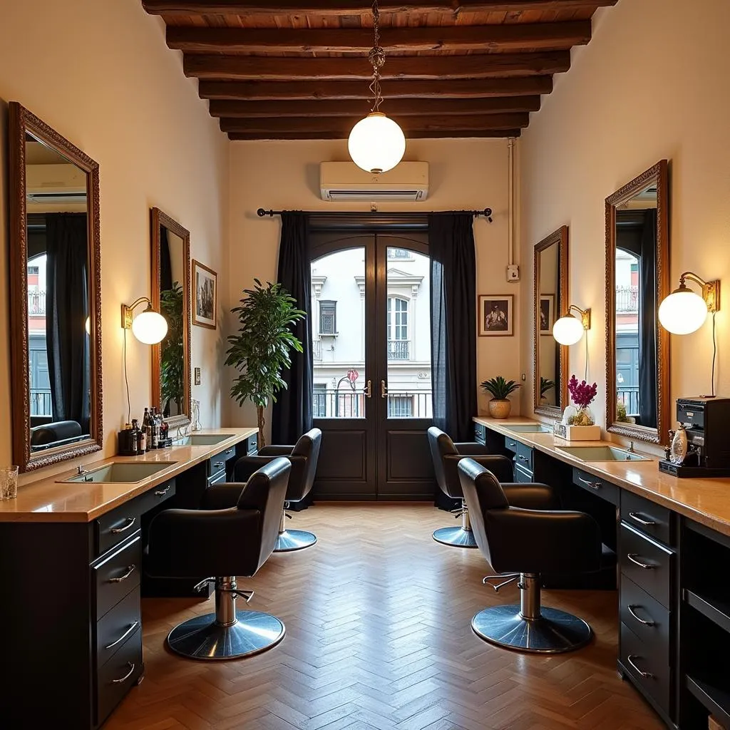 Salon ở khu vực Born &amp; Barceloneta