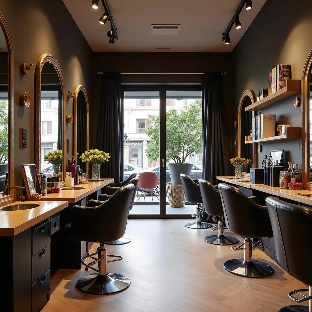 Salons sang trọng tại khu vực Eixample