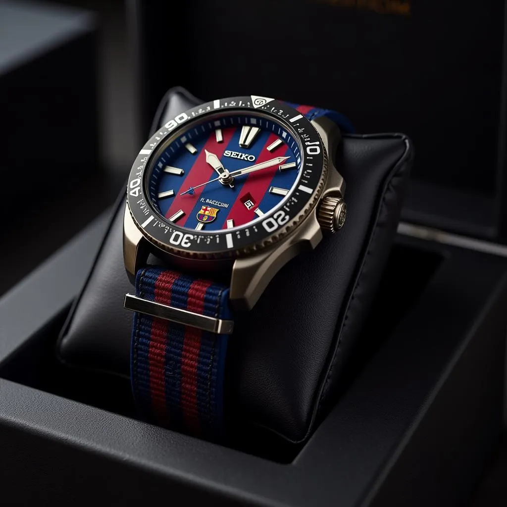 Đồng hồ Seiko FC Barcelona phiên bản đặc biệt