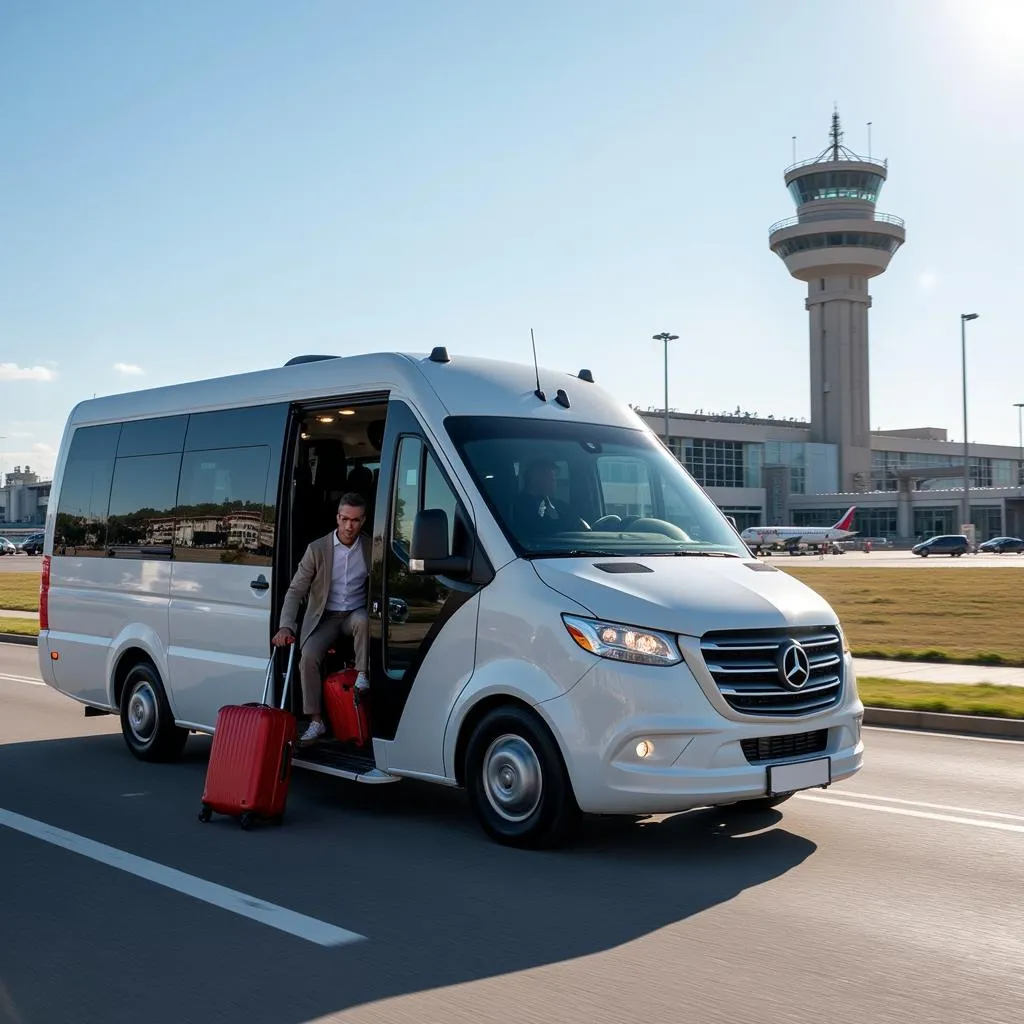 Shuttle transfer at Barcelona Airport