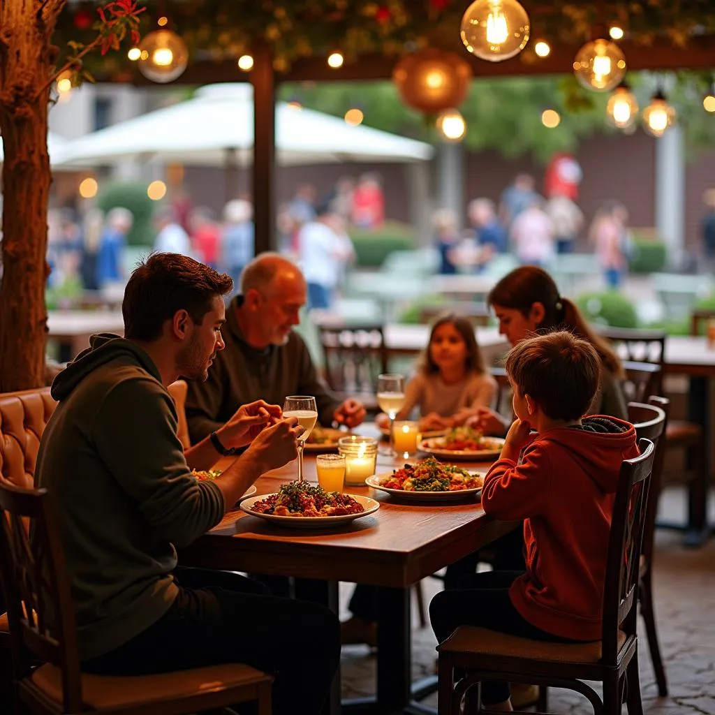 Family-Friendly Sports Bar with Italian Food in Barcelona