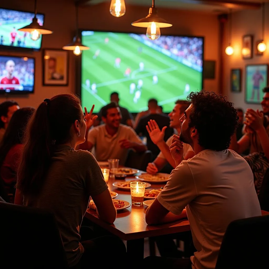 Sports Bar in Barcelona with Italian Food, a Football Fan's Paradise