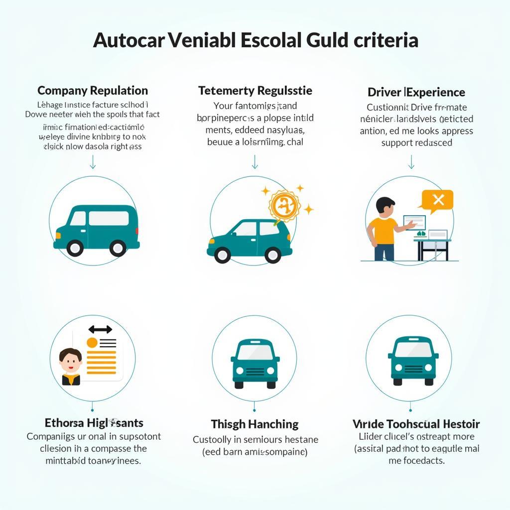 Tiêu chí lựa chọn dịch vụ Autocares Transporte Escolar Barcelona