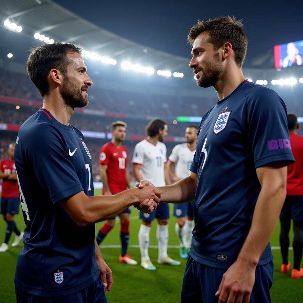 England vs France classic match