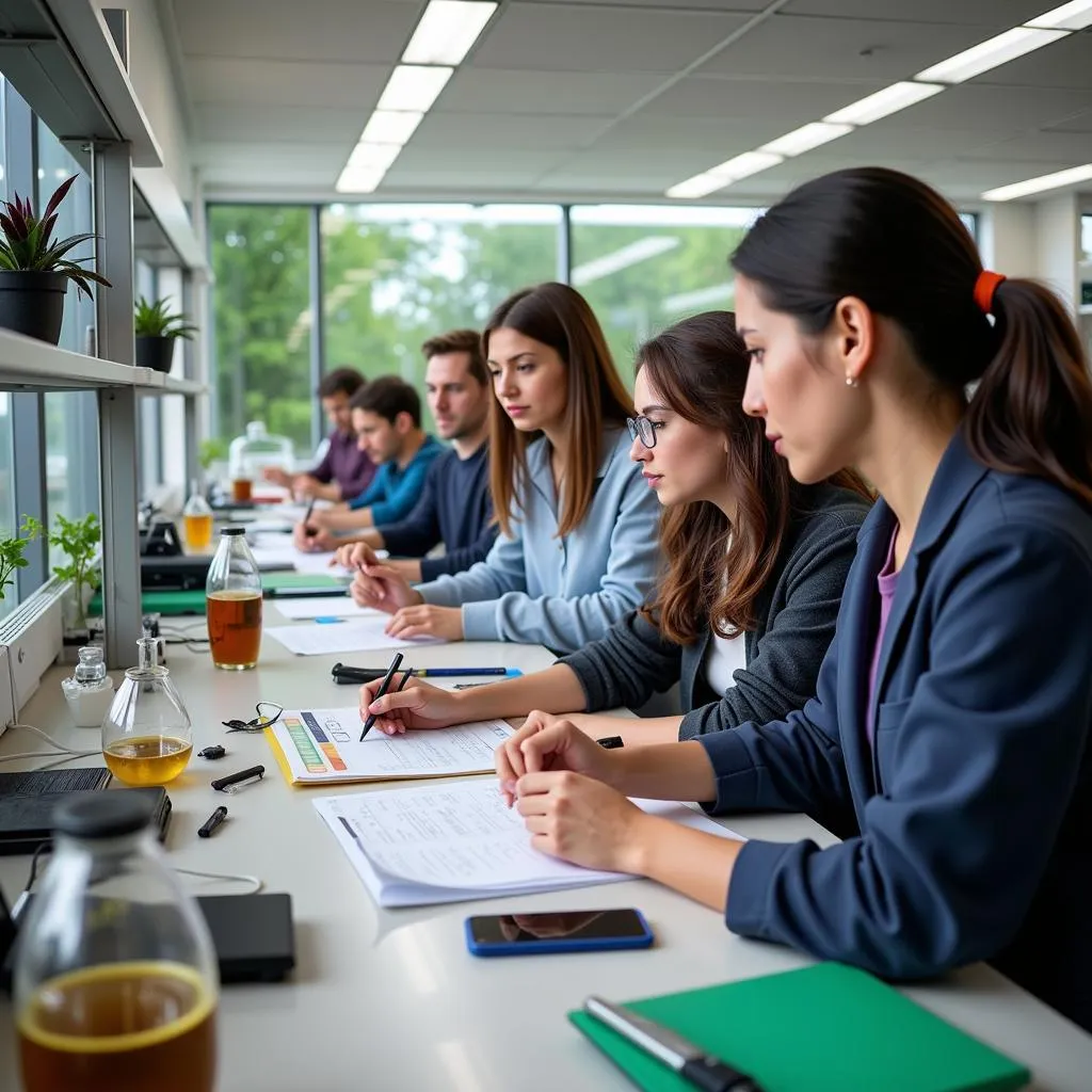 University of Barcelona researchers studying environmental challenges