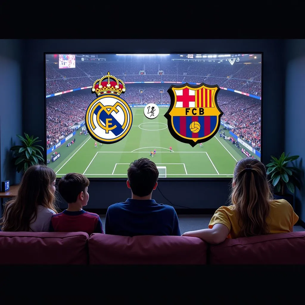 Xem trực tiếp Real Madrid Barcelona chất lượng cao